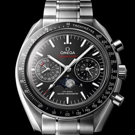 moon phase watch omega|omega moonphase speedmaster.